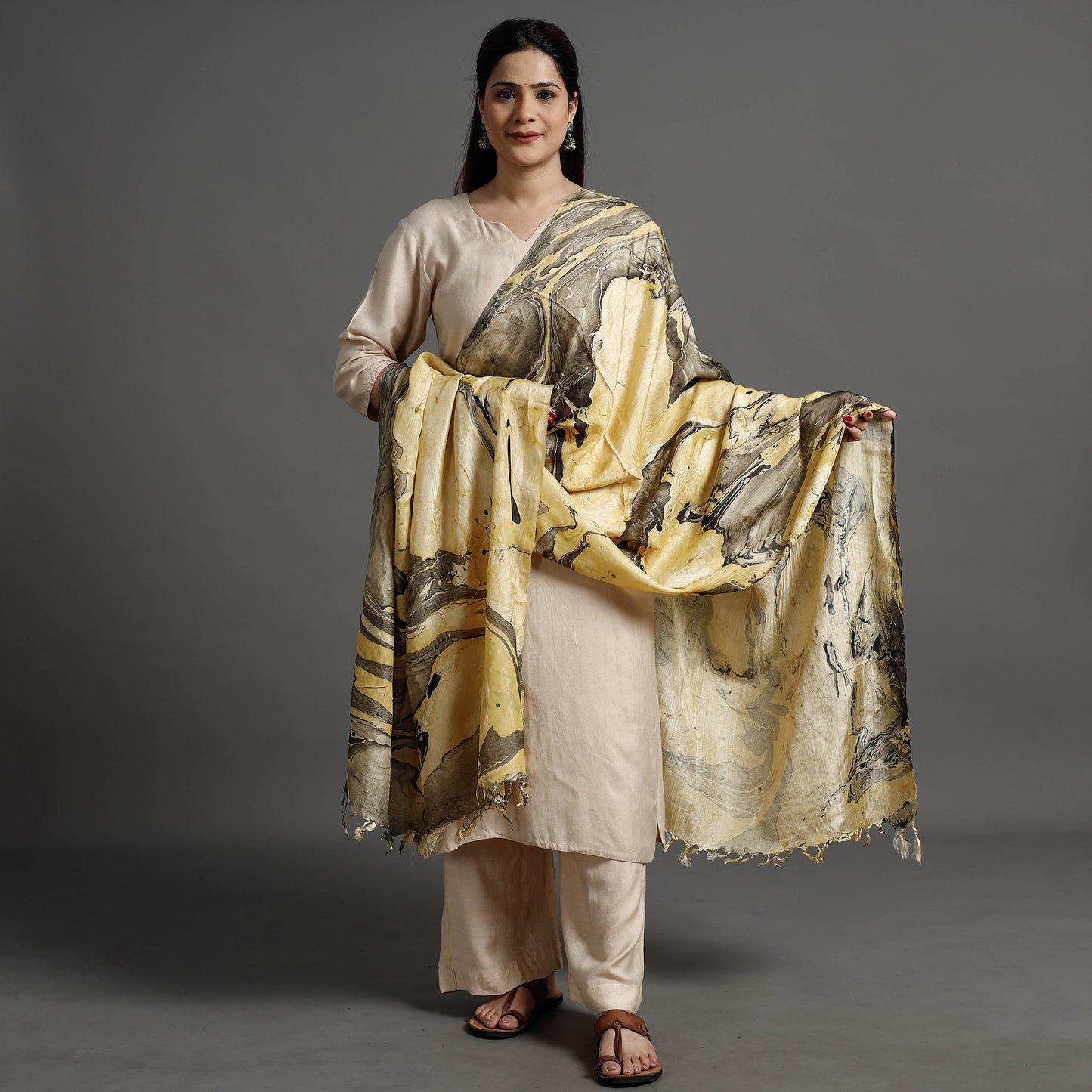 Marble Printed Dupatta