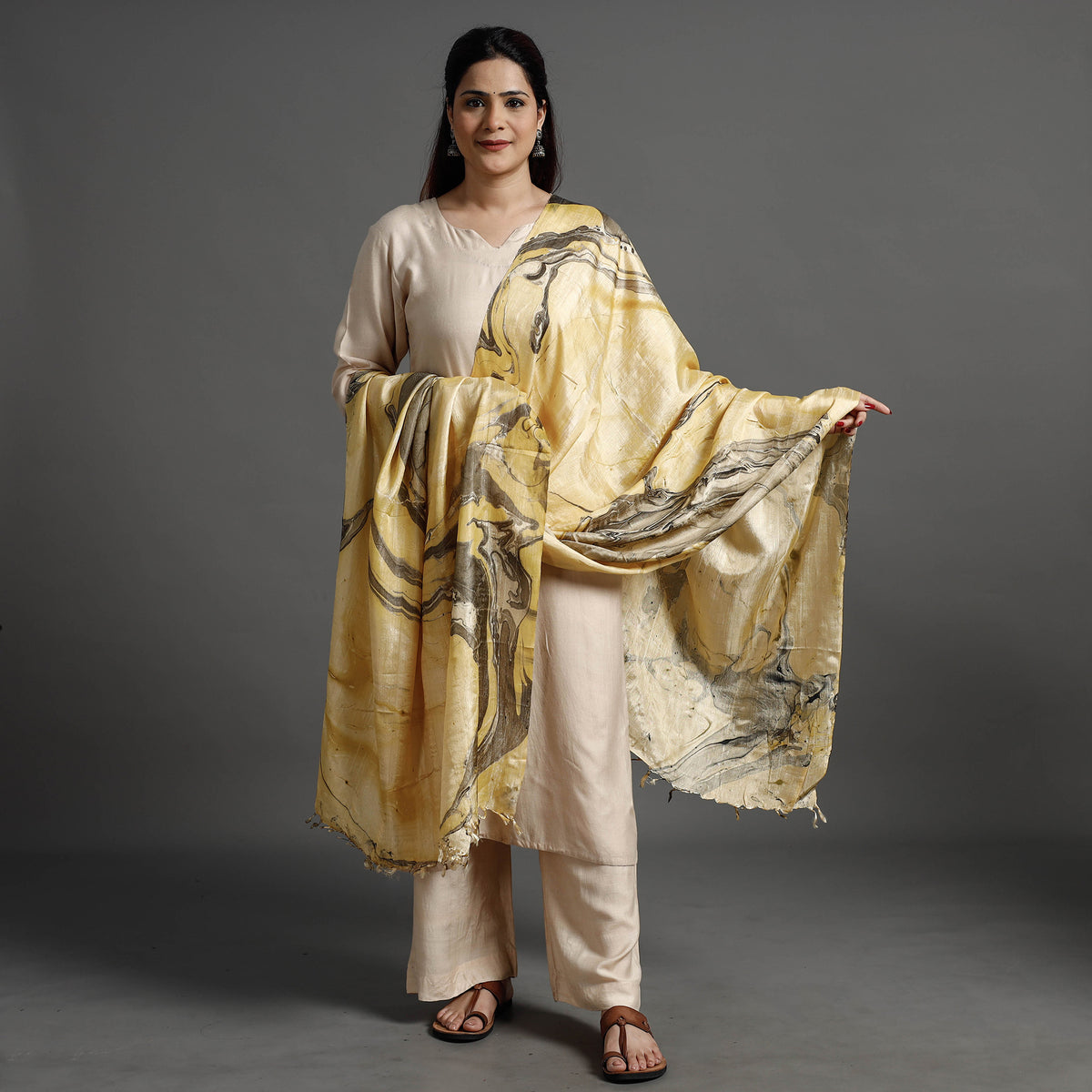 Marble Printed Dupatta