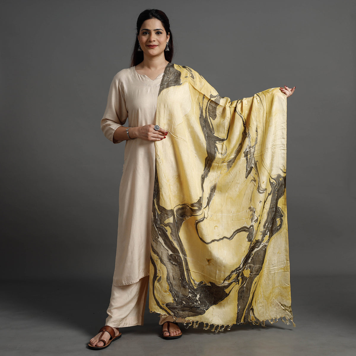 Marble Printed Dupatta