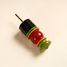  Handmade Lacquered Wooden Wall Hanger 