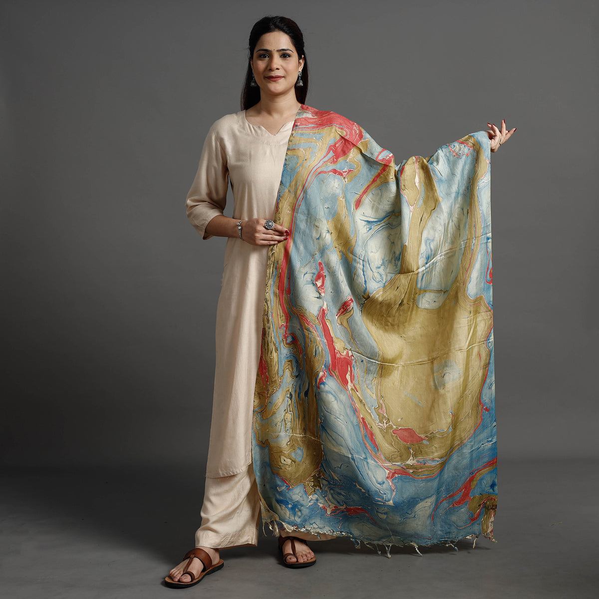 Marble Printed Dupatta