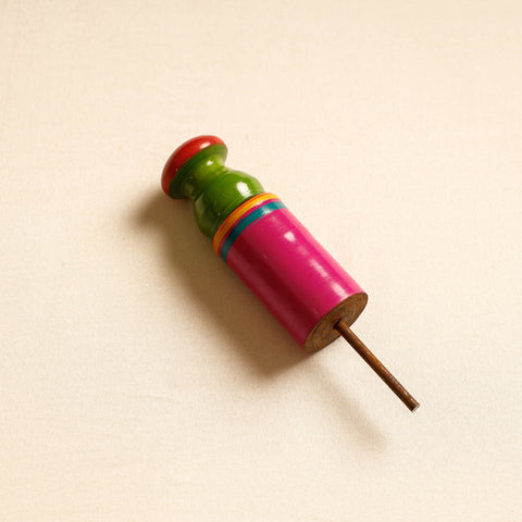  Handmade Lacquered Wooden Wall Hanger 