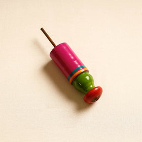  Handmade Lacquered Wooden Wall Hanger 