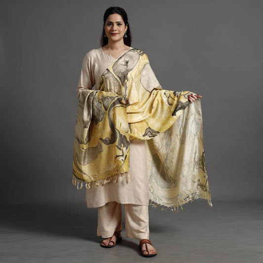 Marble Printed Dupatta