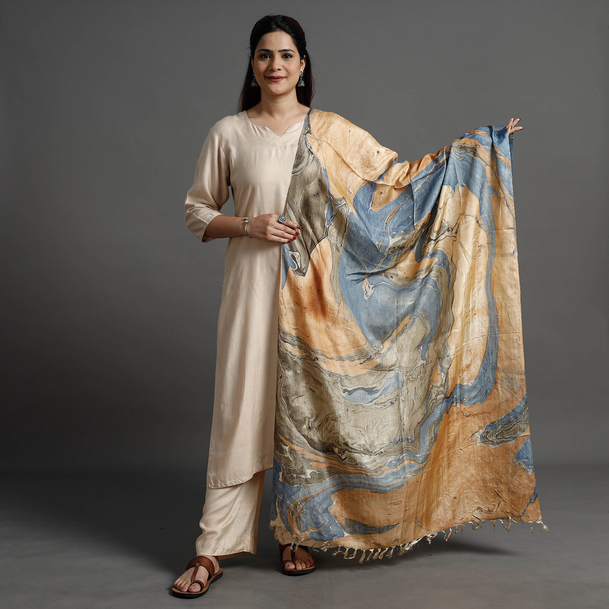 Marble Printed Dupatta