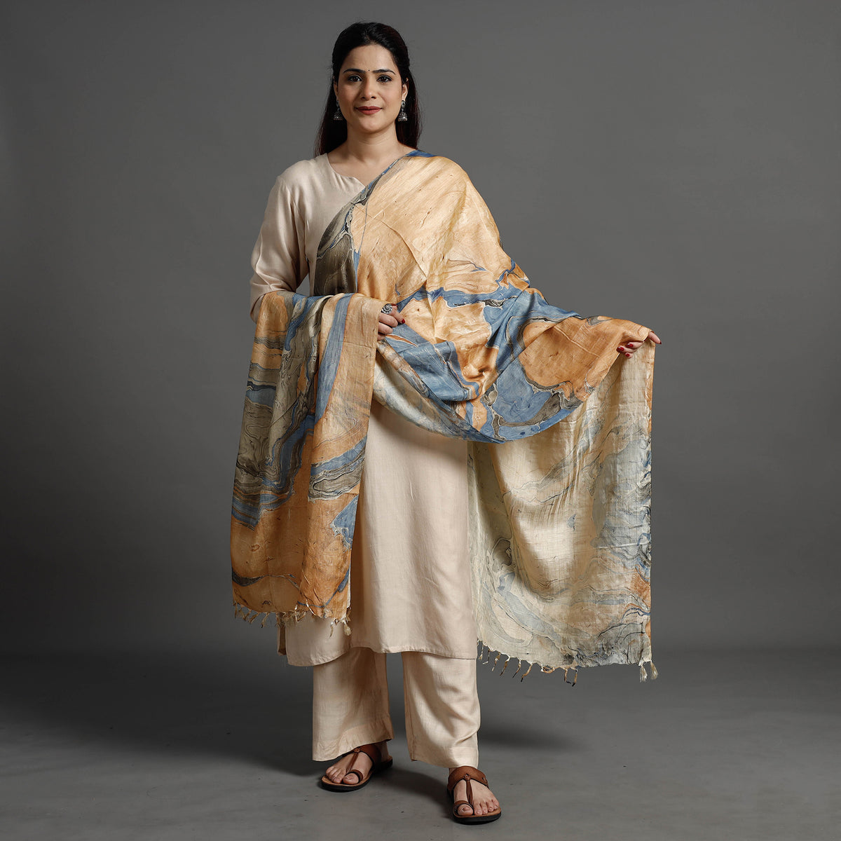 Marble Printed Dupatta