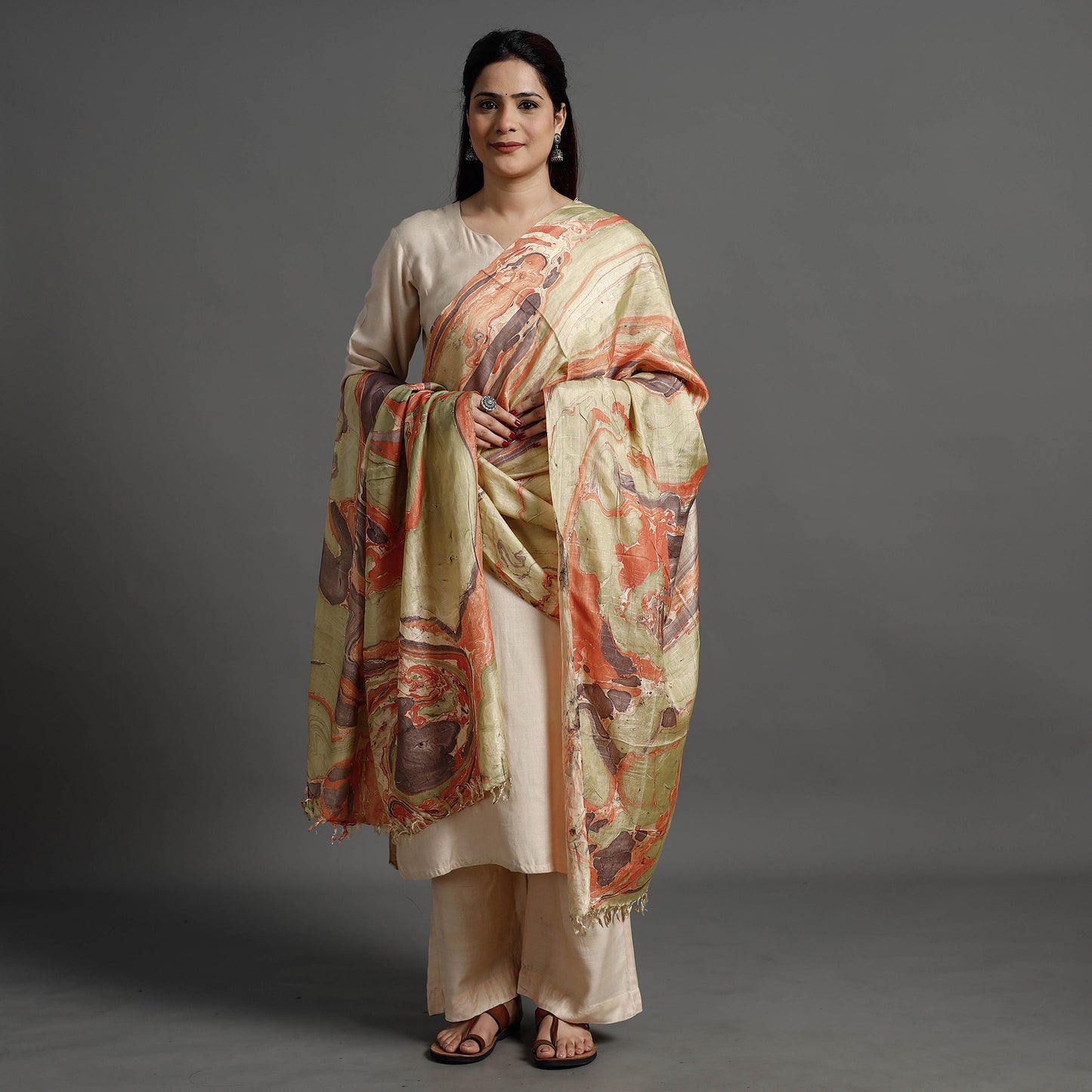 Marble Printed Dupatta