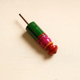  Handmade Lacquered Wooden Wall Hanger 