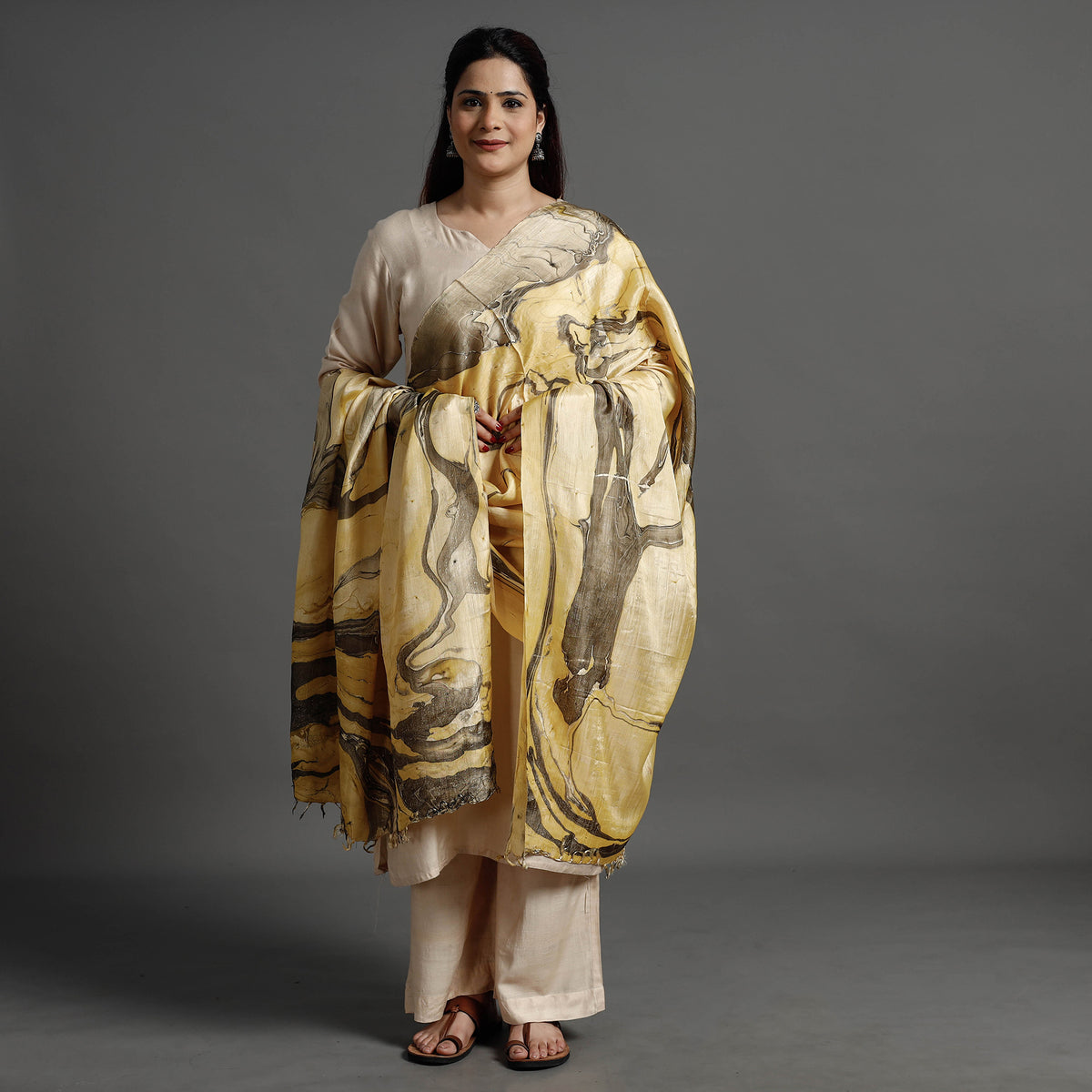 Marble Printed Dupatta