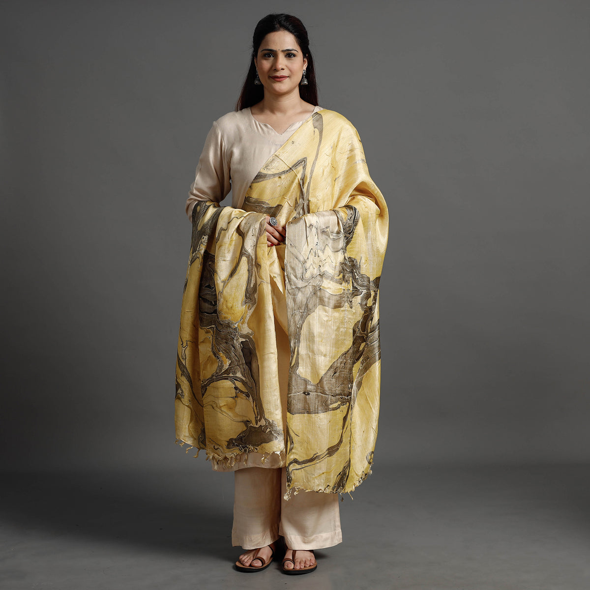 Marble Printed Dupatta