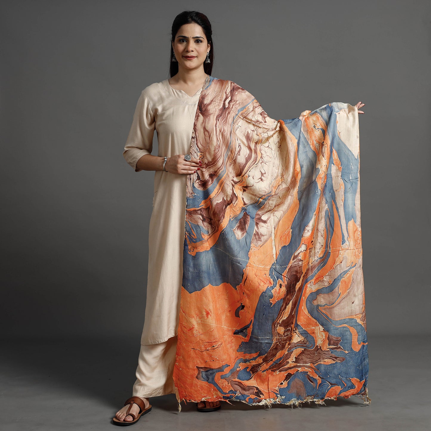 Marble Printed Dupatta