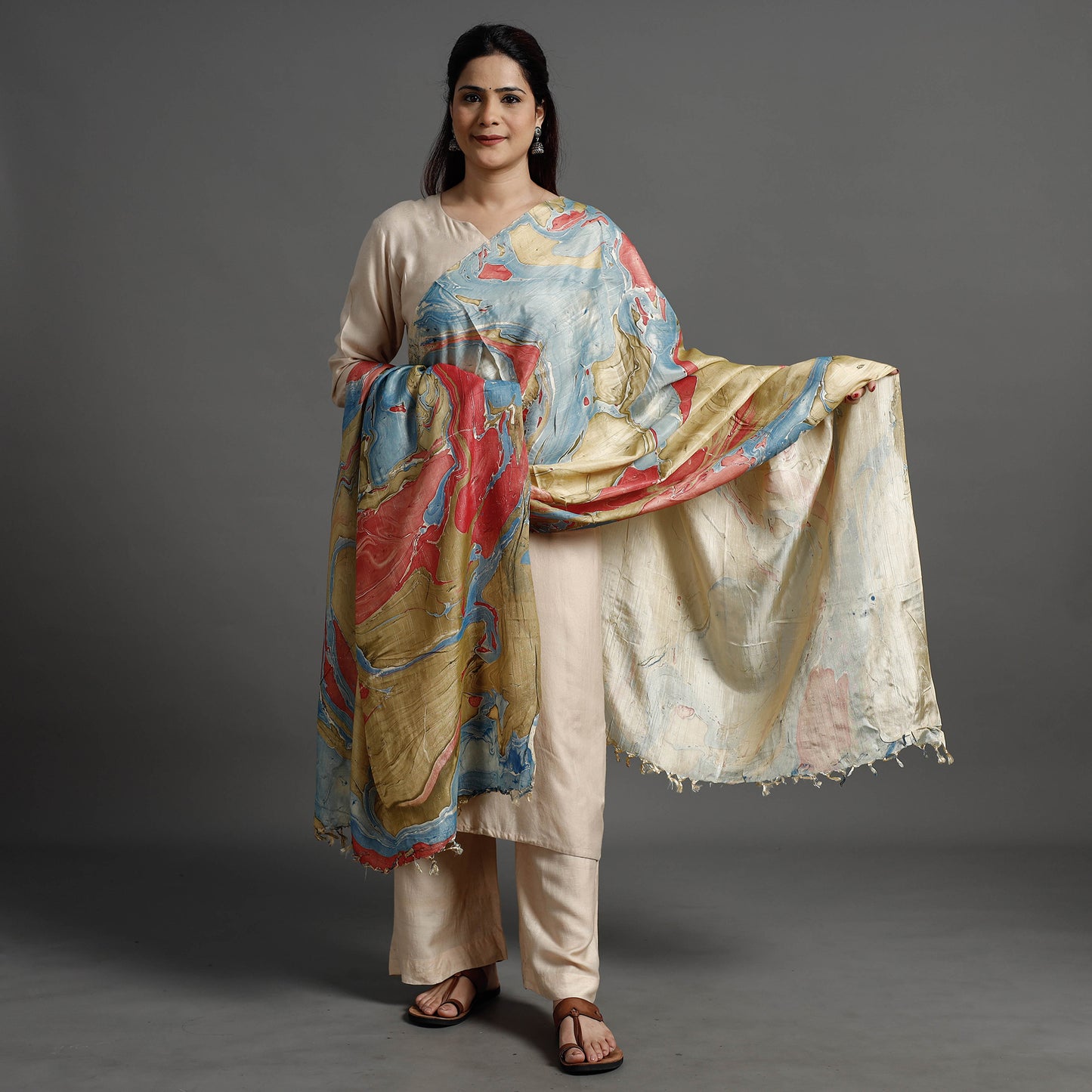 Marble Printed Dupatta