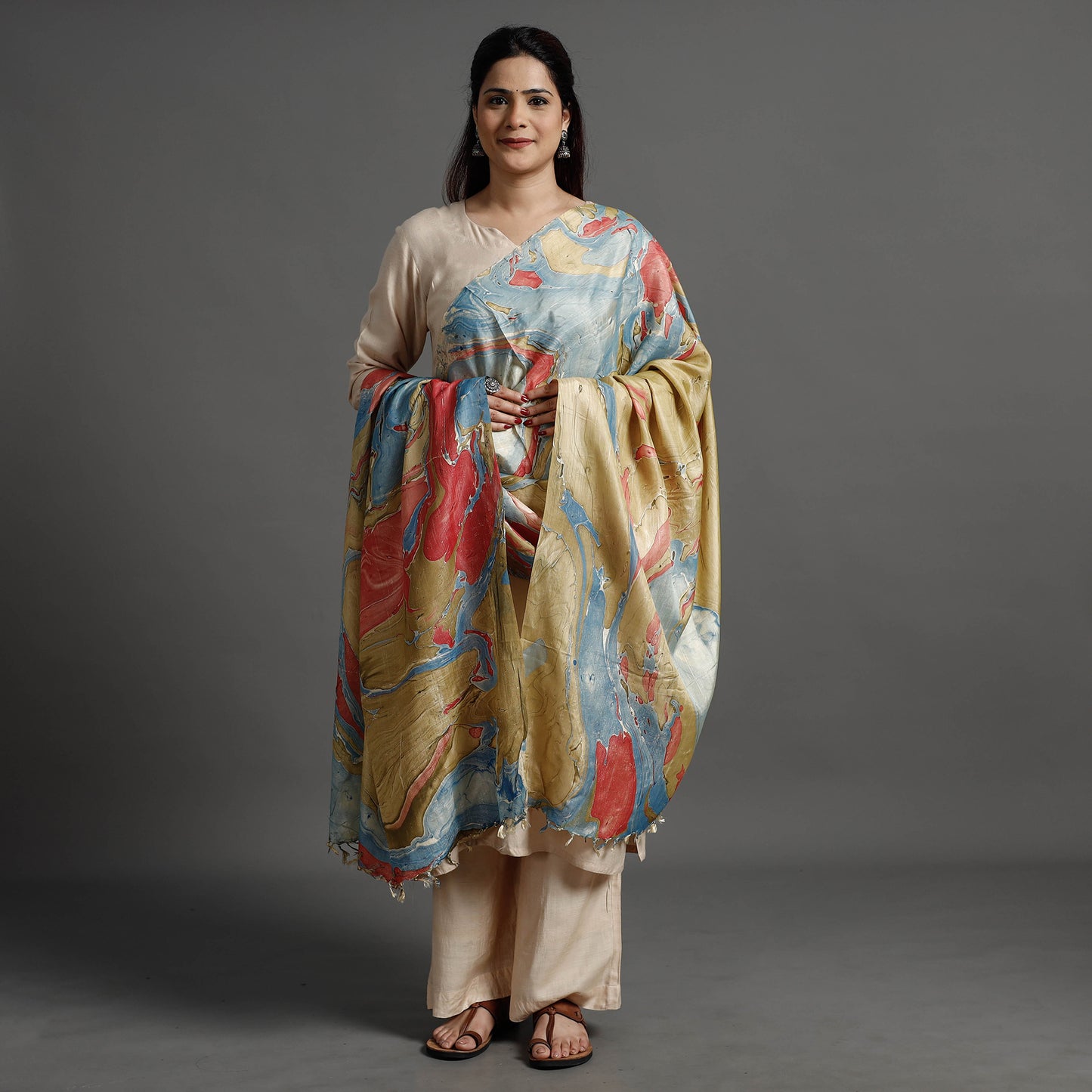 Marble Printed Dupatta