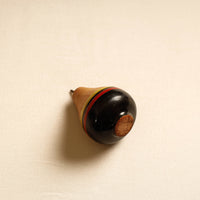 wooden spinning top