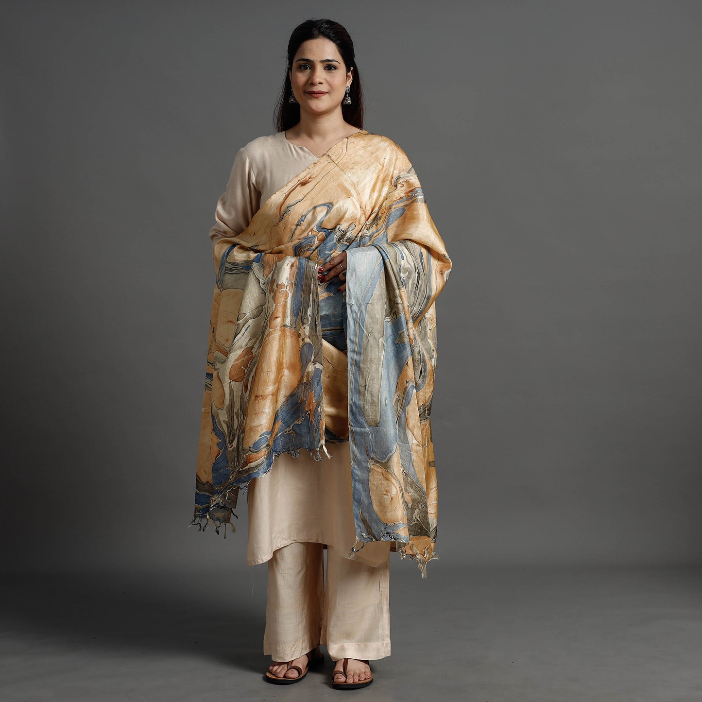 Marble Printed Dupatta