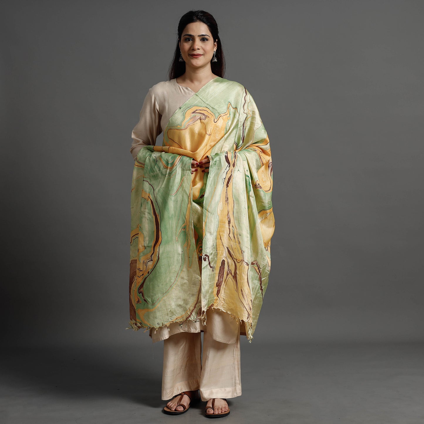 Marble Printed Dupatta