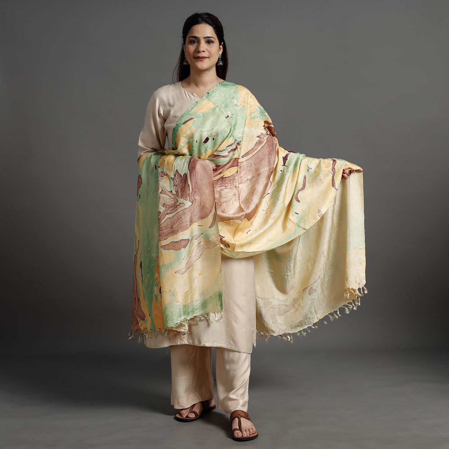 Marble Printed Dupatta