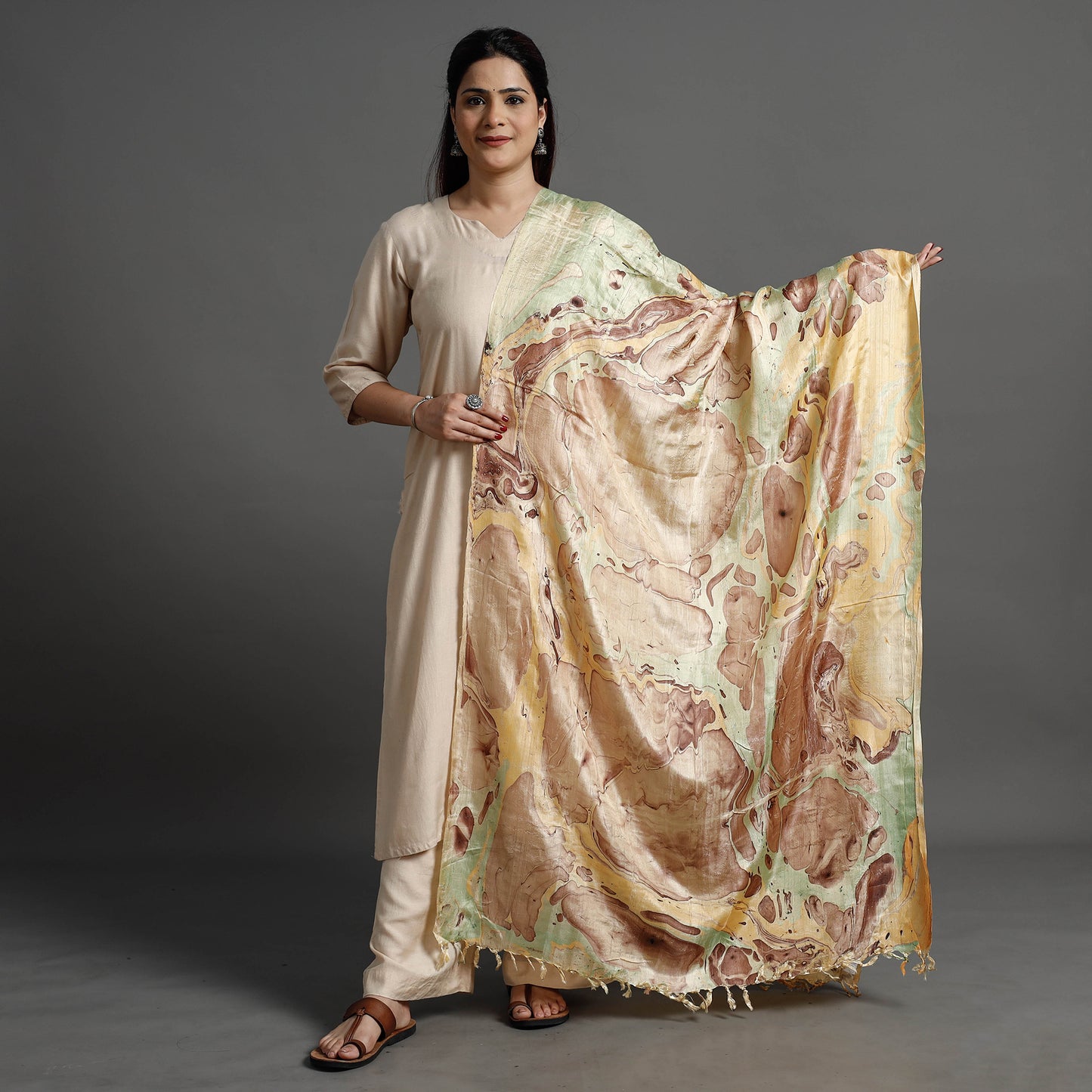 Marble Printed Dupatta