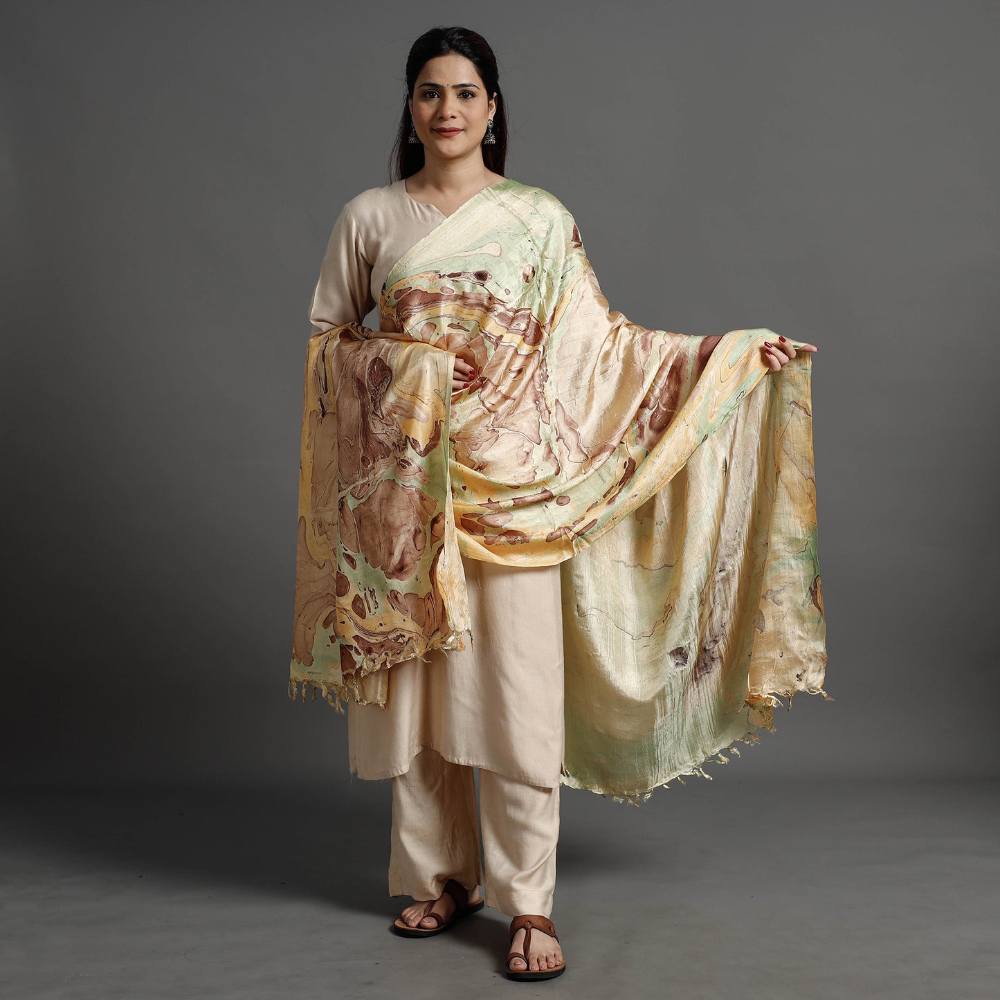 Marble Printed Dupatta