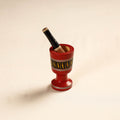  Handmade Lacquered Wooden Mortar & Pestle Set - Small 