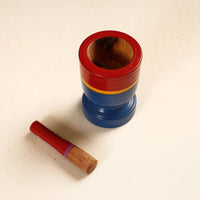 Wooden Mortar And Pestle
