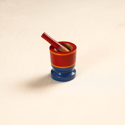 Wooden Mortar And Pestle
