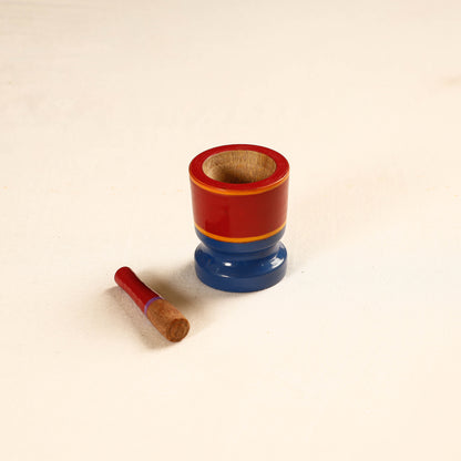 Wooden Mortar And Pestle
