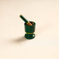  Handmade Lacquered Wooden Mortar & Pestle Set - Small 