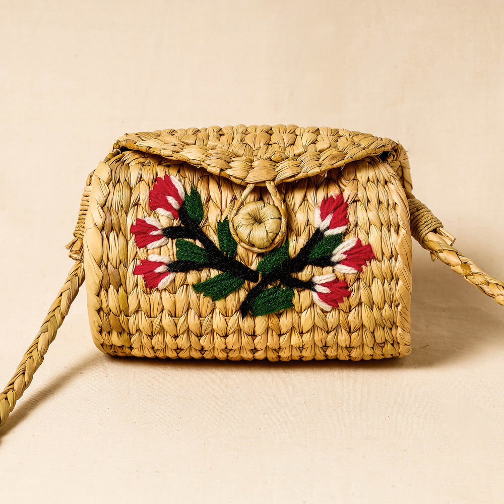 Embroidery Sling Bag