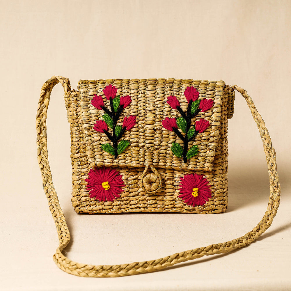 Embroidery Sling Bag