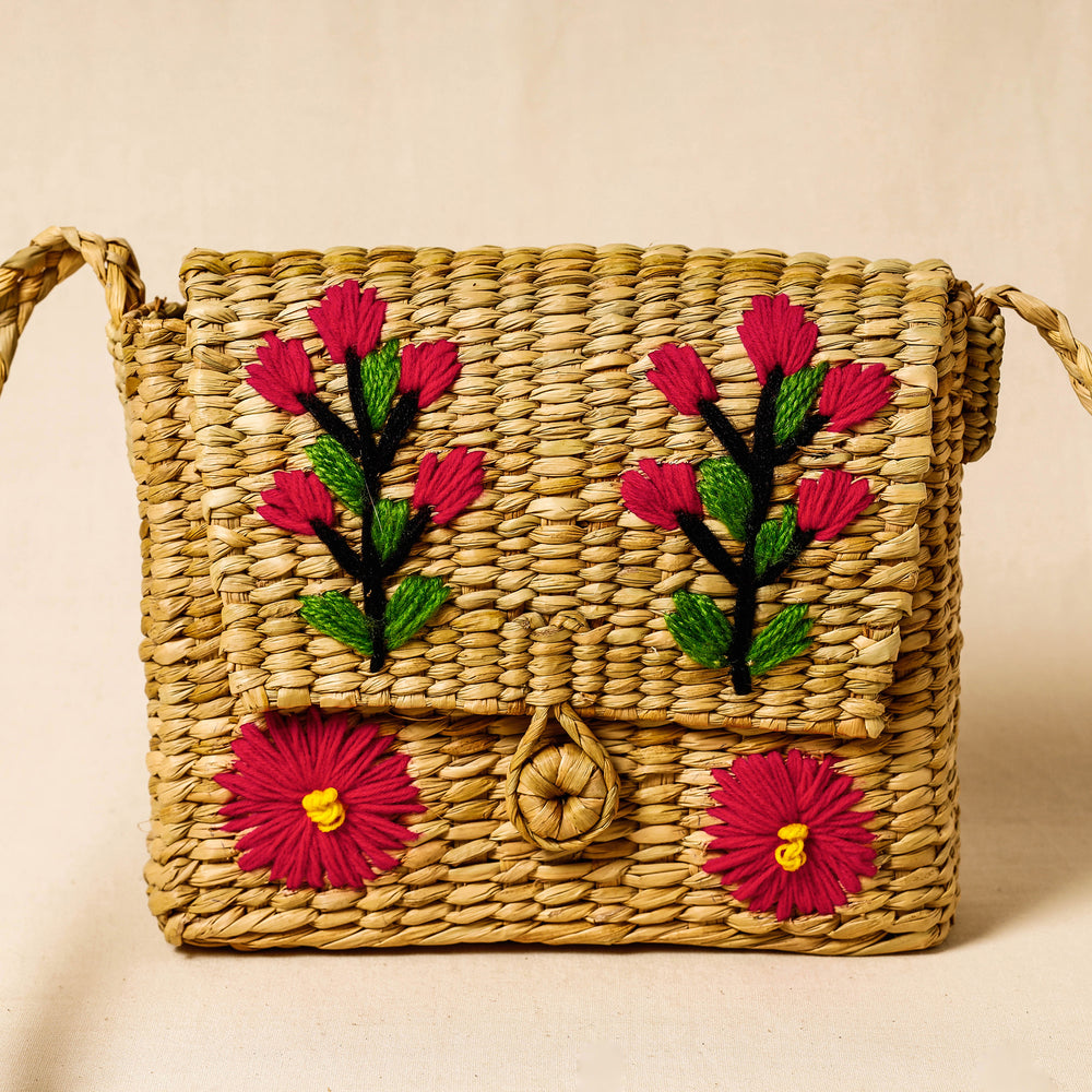 Embroidery Sling Bag