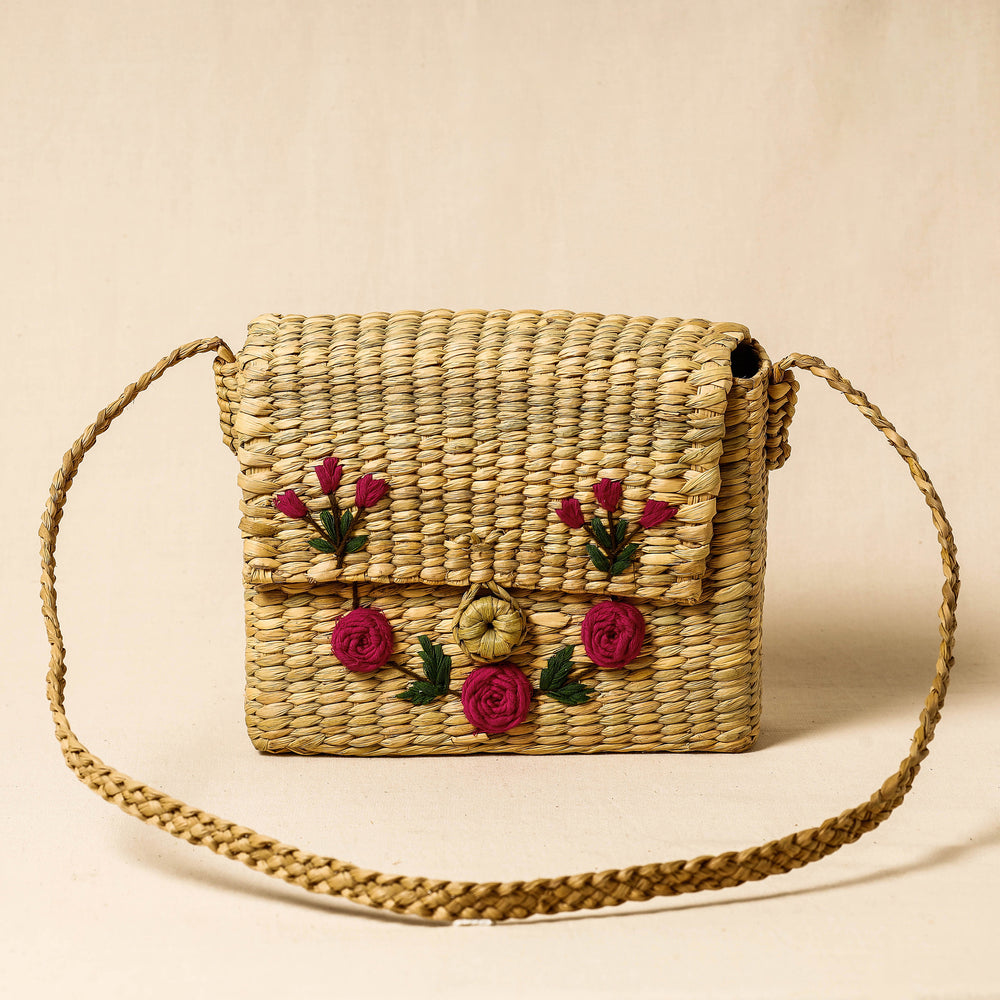 Embroidery Sling Bag