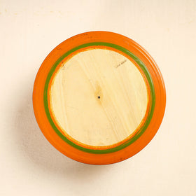  Handmade Lacquered Wooden Chakla 