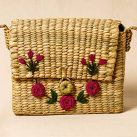 Embroidery Sling Bag