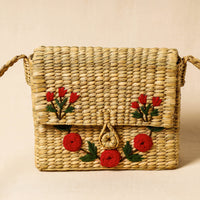 Embroidery Sling Bag