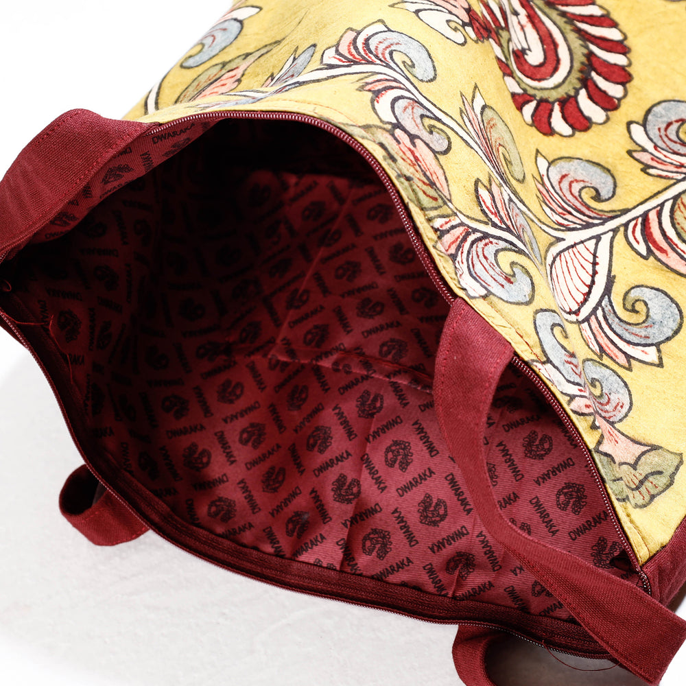 kalamkari jhola bag