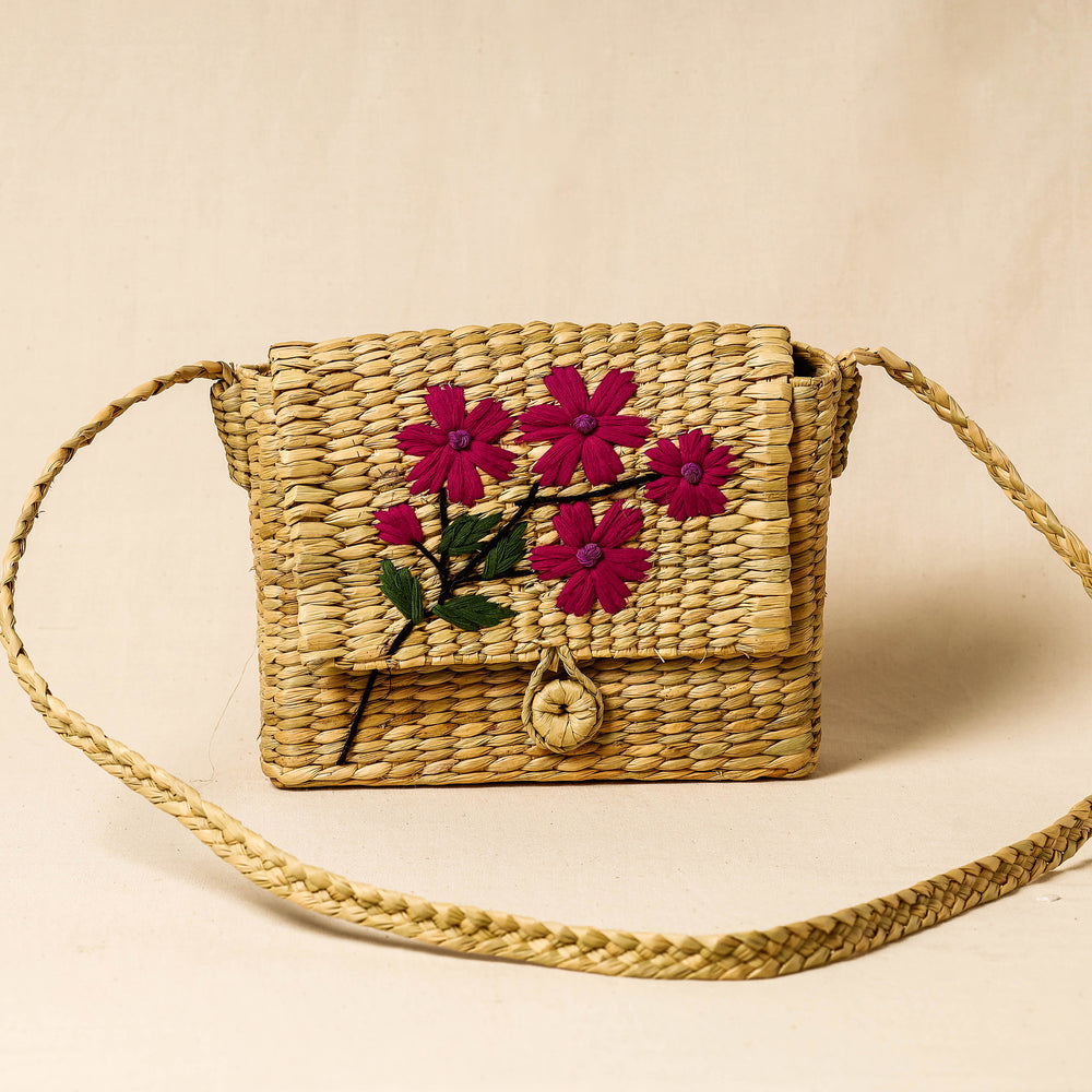 Embroidery Sling Bag