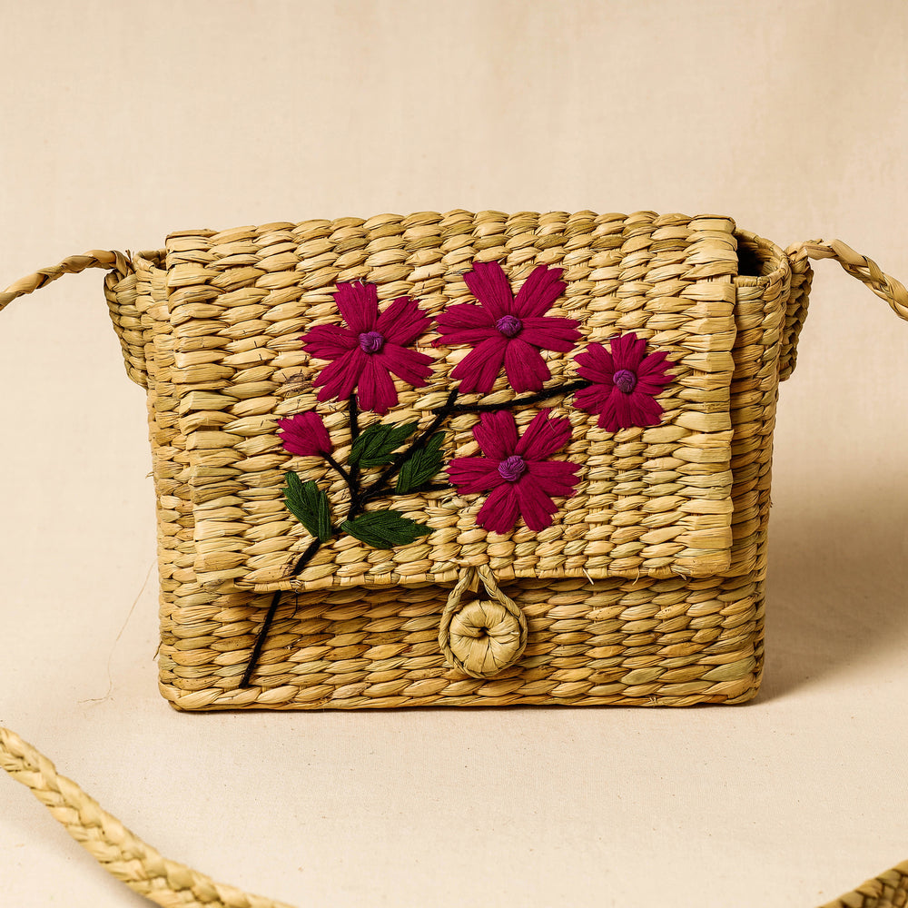 Embroidery Sling Bag