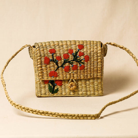 Embroidery Sling Bag