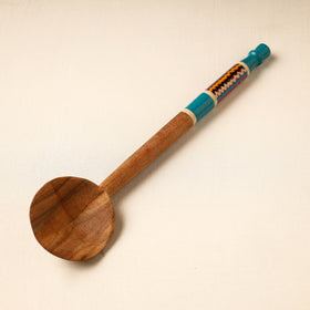 Buy Handmade Lacquered Wooden Ladle Spoon 
