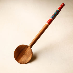 Buy Handmade Lacquered Wooden Ladle Spoon 