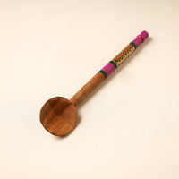 lacquered wooden spoon 