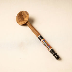 Buy Handmade Lacquered Wooden Ladle Spoon 