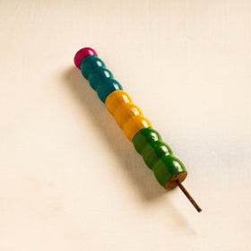  Handmade Lacquered Wooden Wall Hanger 