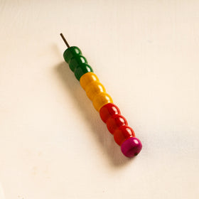  Handmade Lacquered Wooden Wall Hanger 