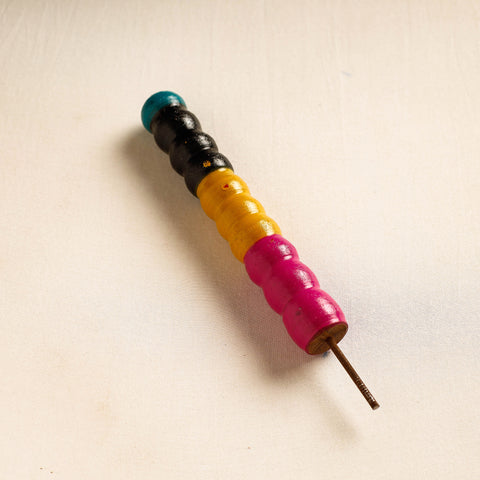  Handmade Lacquered Wooden Wall Hanger 