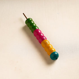  Handmade Lacquered Wooden Wall Hanger 