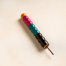  Handmade Lacquered Wooden Wall Hanger 