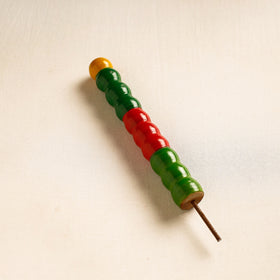  Handmade Lacquered Wooden Wall Hanger 