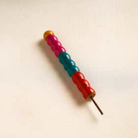  Handmade Lacquered Wooden Wall Hanger 